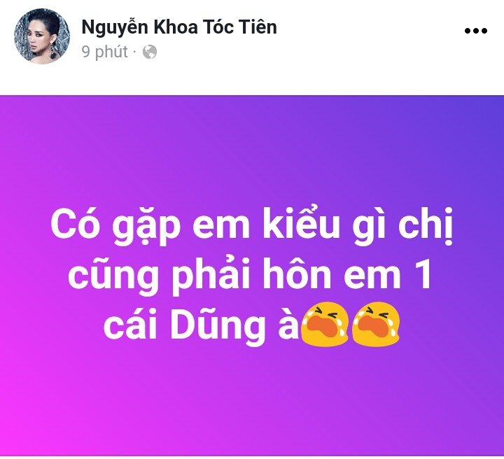Tóc Tiên đòi hôn, Jolie Nguyễn 