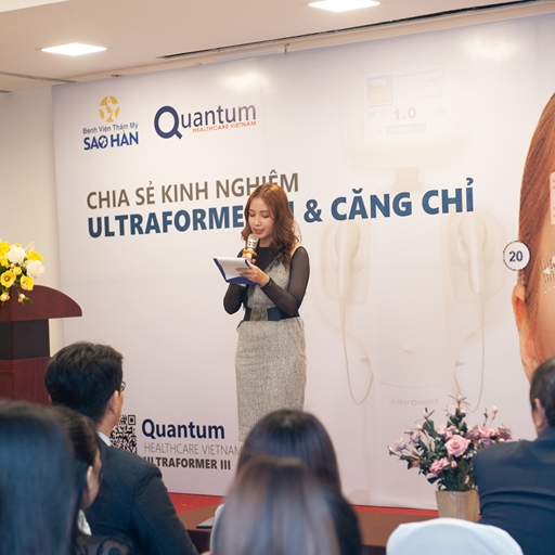 Quantum Healthcare Việt Nam và Thẩm mỹ Sao Hàn tổ chức buổi chia sẻ kinh nghiệm Ultraformer III và căng chỉ tại TP.HCM